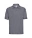 Polo Classic Homme Gris Foncé Uni Russell-1