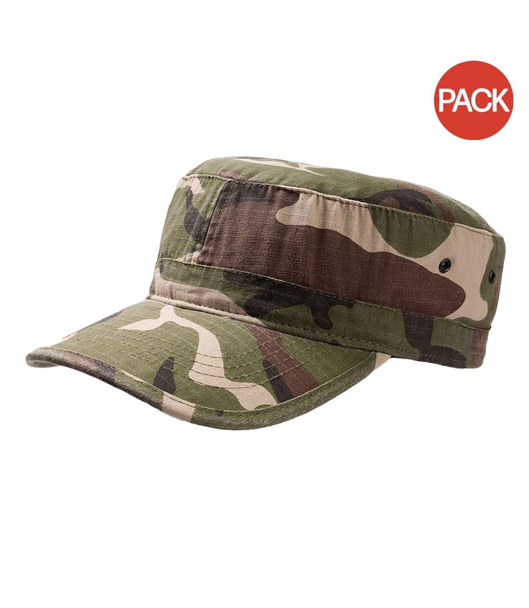 Lot de 2  casquettes militaire adulte camouflage Atlantis-1