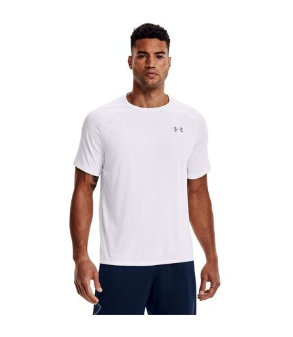 T-shirt tech homme blanc / gris Under Armour