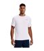 T-shirt tech homme blanc / gris Under Armour