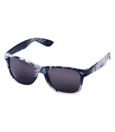 Bullet Womens/Ladies Sun Ray Tie Dye Sunglasses (Blue/Black) (One Size)