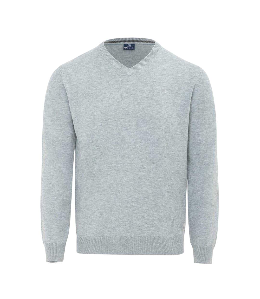 Pull Homme Gris Chiné Giorgio-1