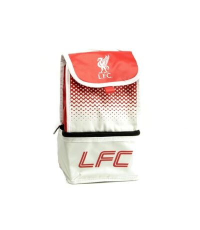 Liverpool FC Official Soccer Fade Design Lunch Bag (Red/White) (One Size)