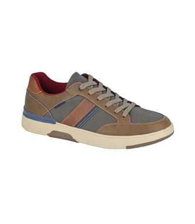 R21 Mens Patterned Sneakers (Brown) - UTDF2408