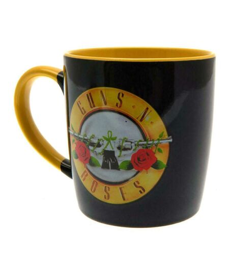 Guns N Roses Mug and Coaster Set (Black/Yellow) (One Size) - UTTA7354