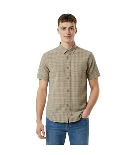 Mens Checked Pocket Shirt Green Jack Wills