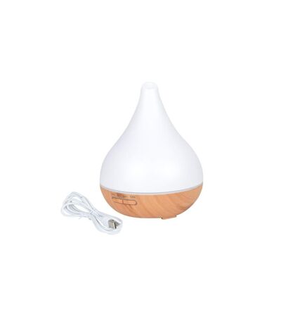 Diffuseur d'Huile Essentielle LED Nuage 400ml Blanc