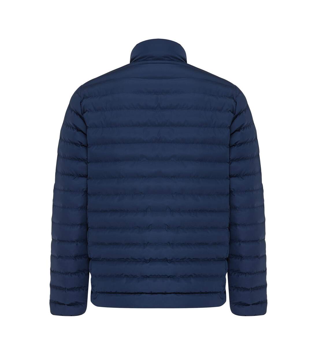 Mens Maiko Recycled Polyester Padded Jacket Navy Iqoniq-3