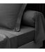 Taie d'Oreiller Percaline 50x70cm Gris Acier-4