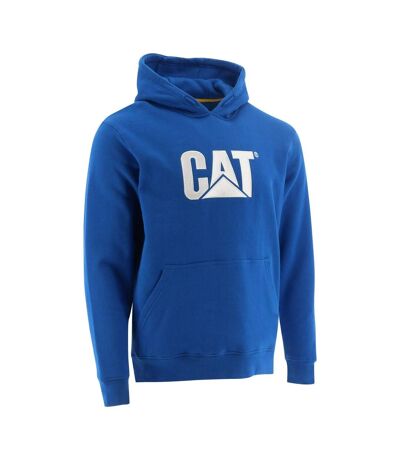 Caterpillar Trademark Hooded Sweatshirt / Mens Sweatshirts (Blue) - UTFS813