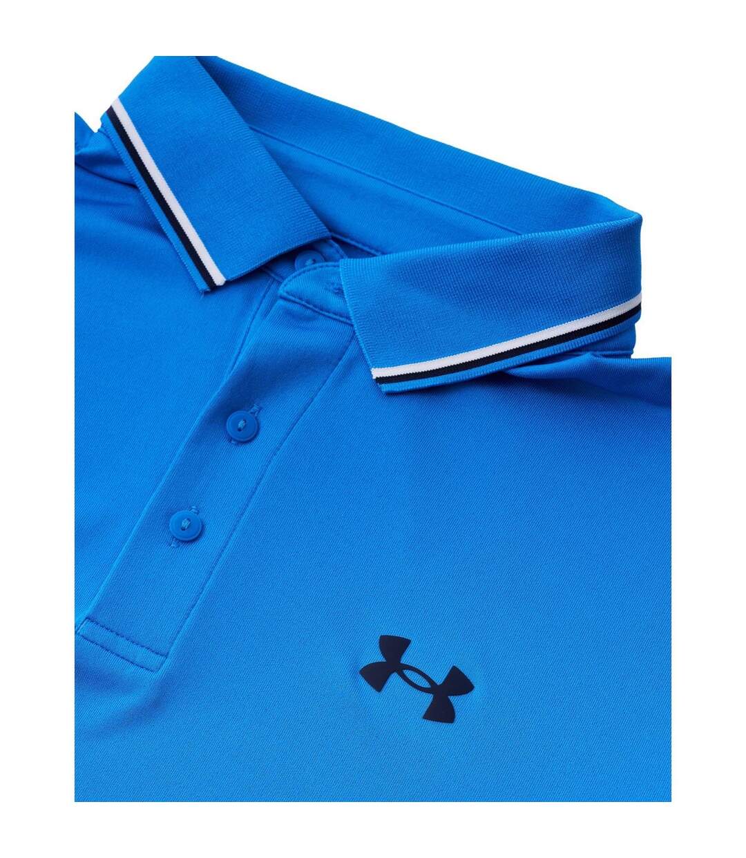 Mens Playoff 3.0 Polo Shirt Blue Under Armour-3
