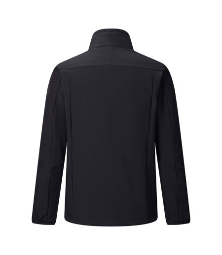 Mens Mountdale Soft Shell Jacket Wood Brown Black Regatta