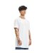 T-shirts Motif/style Façonné Homme Noir Blanc Urban Classics-2