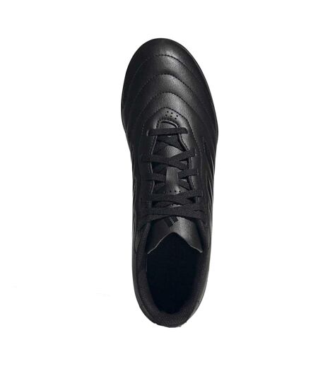 Mens Goletto Viii 3 Stripes Leather Artificial Ground Football Boots Black Adidas
