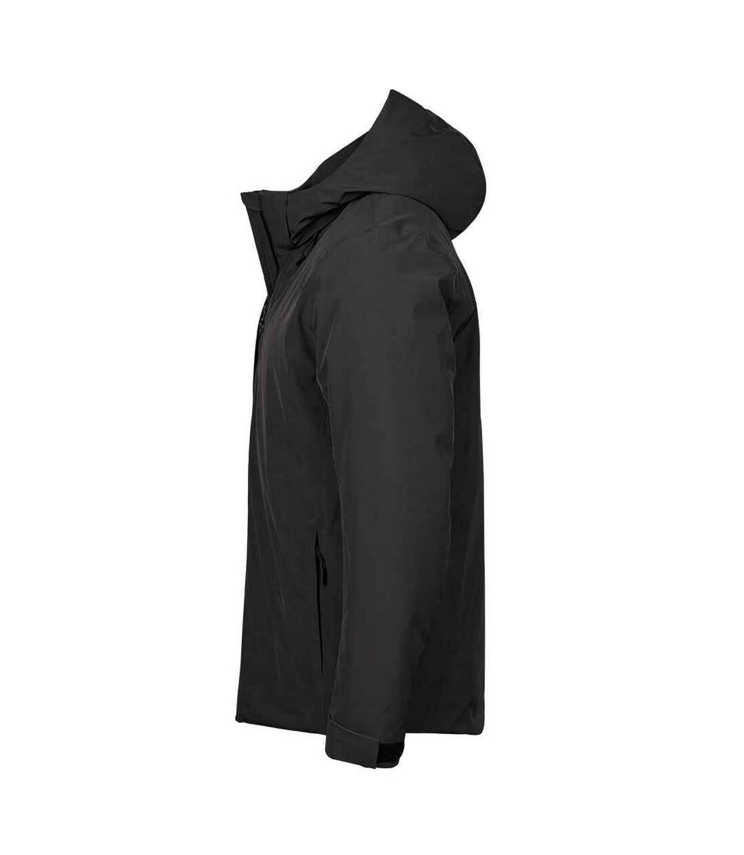 Mens Waterproof Jacket Black Tee Jays-3