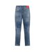 Jean Motif/style Usé Homme Bleu Moyen Hugo-2