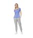 T-shirt H4l22 Tsd350 Femme Bleu 4F-1