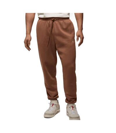 Jogging marron homme nike brooklyn fleece - l