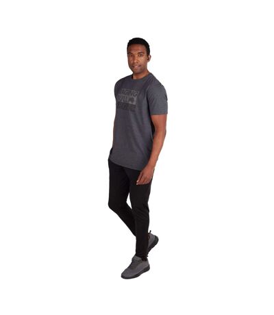 Mens Rb Sport Logo T-shirt Dark Grey Marl Raging Bull