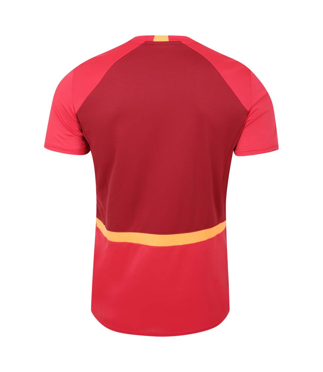 Mens 23/24 Brentford Fc Training Jersey Teaberry Deep Claret Orange Pop Umbro-2