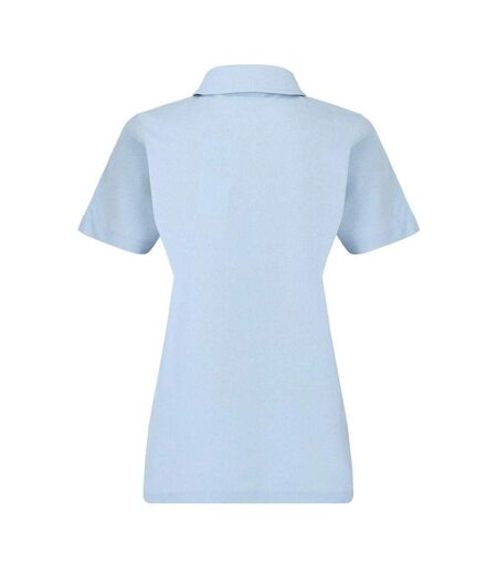 Polo Motif/style Logo Femme Bleu Slazenger