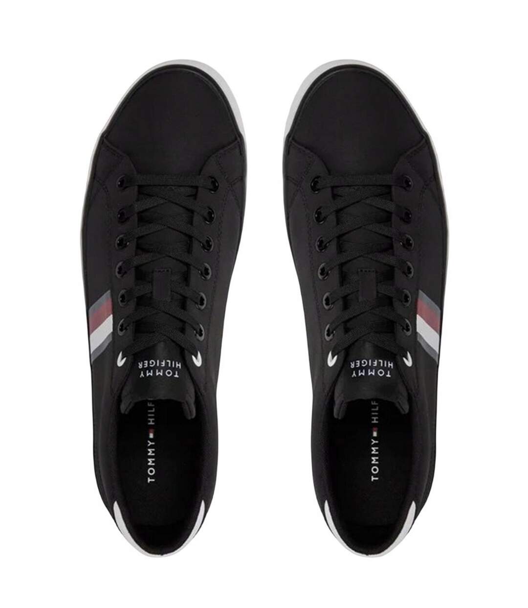 Baskets Style À Rayures Hi Vulc Homme Noir Tommy Hilfiger-4
