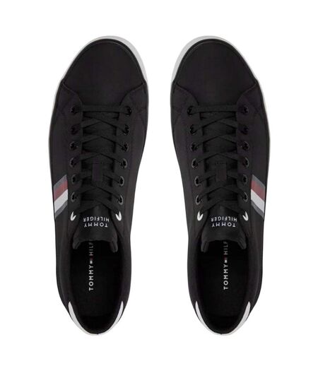 Baskets Style À Rayures Hi Vulc Homme Noir Tommy Hilfiger
