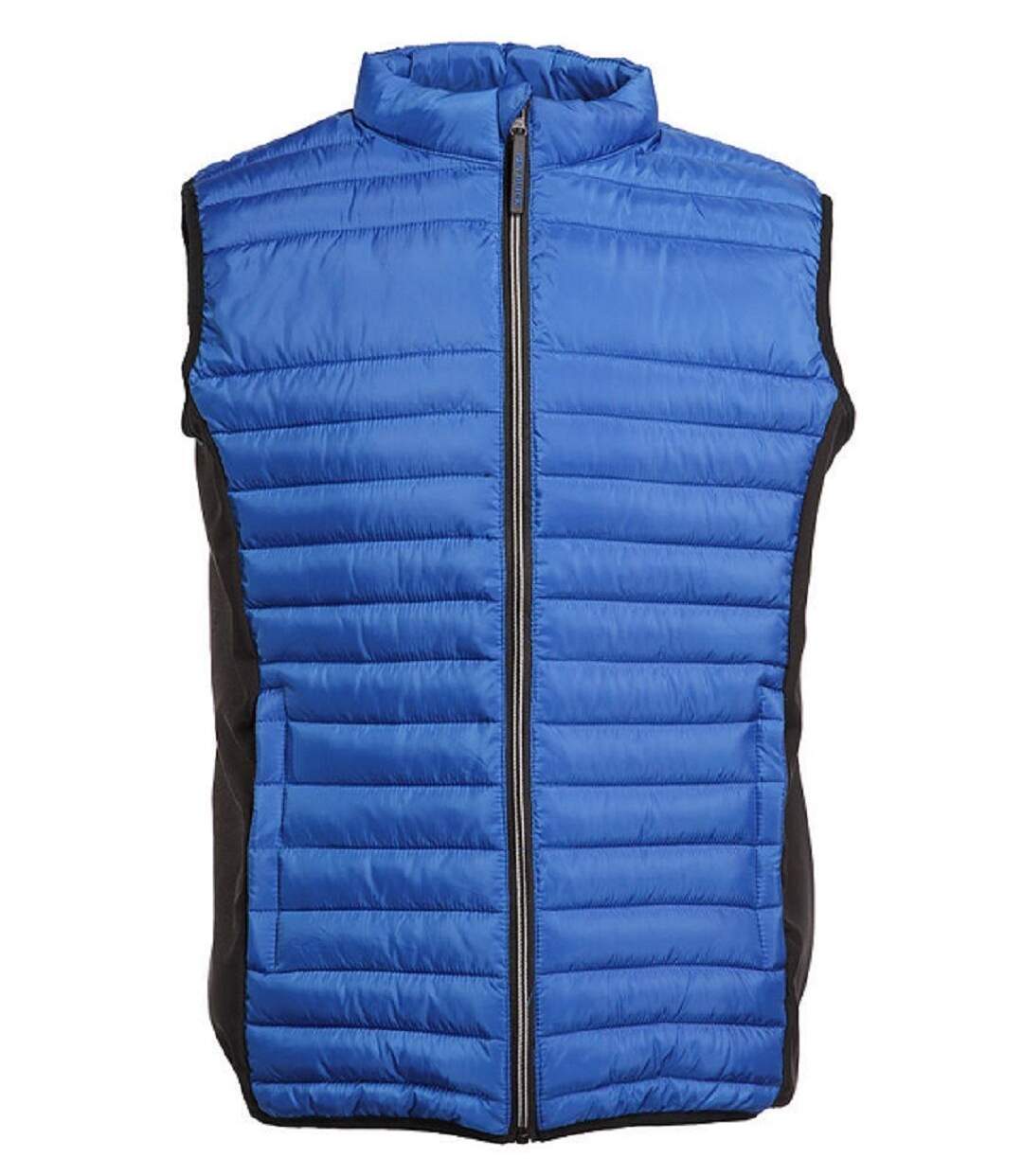 Bodywarmer bi-matière - Homme - Pen Duick - PK316 - bleu roi et noir