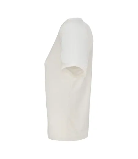 Womens/ladies Performance Ripstop T-shirt Off White SOLS