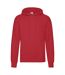 Sweat À Capuche Classic Homme Rouge Fruit Of The Loom-1