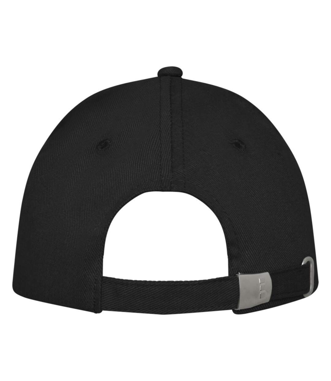 Unisex Adult Doyle 5 Panel Cap Solid Black Elevate-2