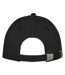 Unisex adult doyle 5 panel cap solid black Elevate