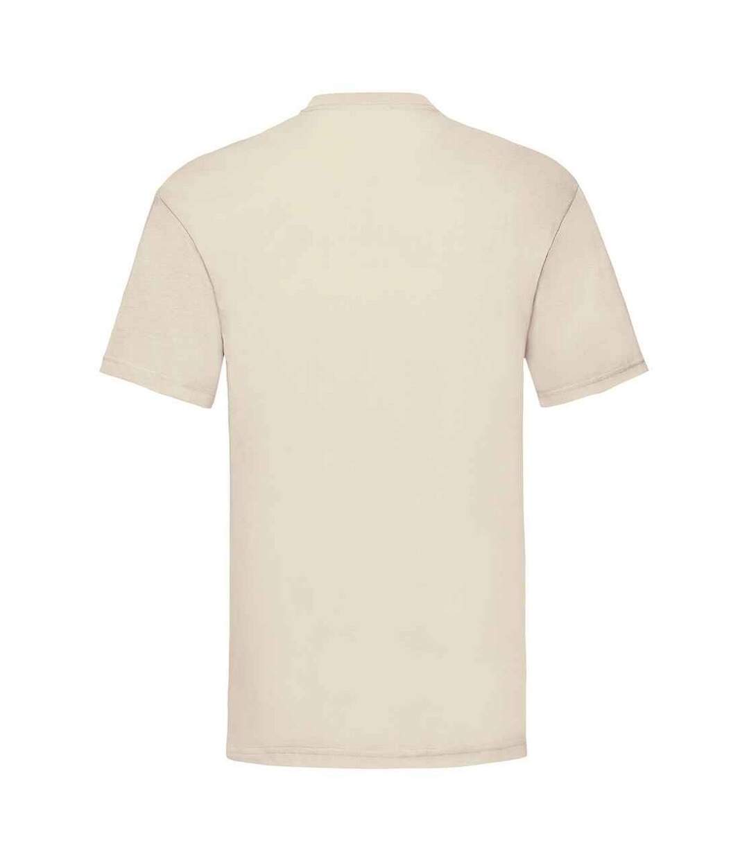 Mens Valueweight T-shirt Natural Fruit Of The Loom-2