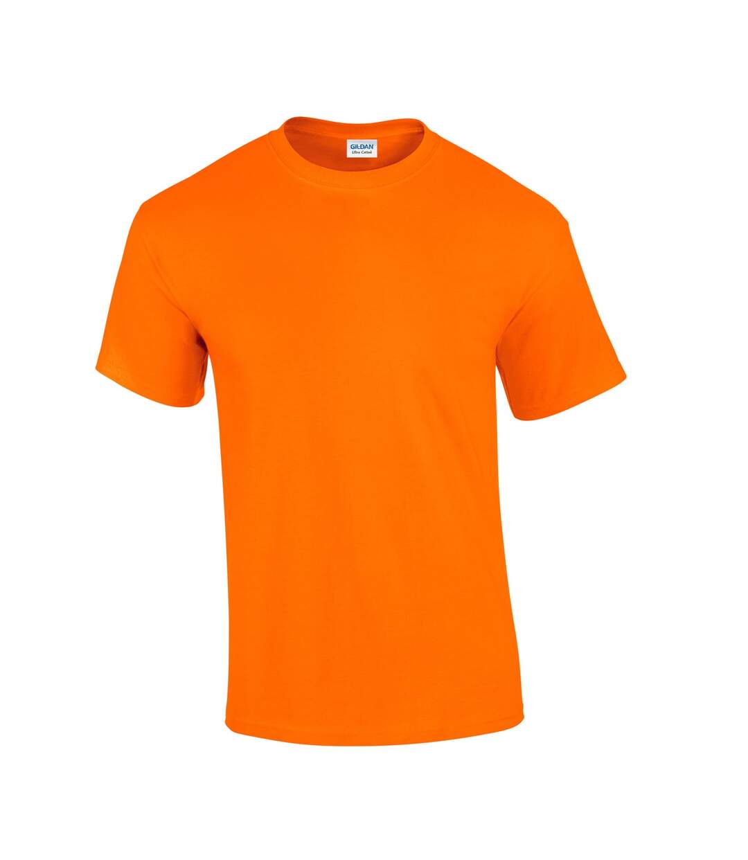 T-shirt homme orange fluo Gildan