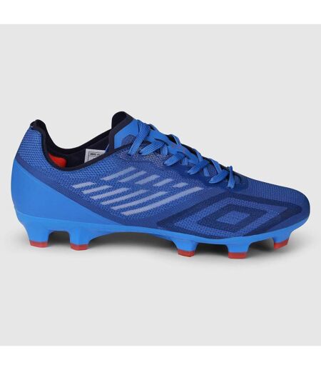 Mens Velocita Decima Pro Firm Ground Football Boots Dazzling Blue Baritone Blue Goji Berry Umbro