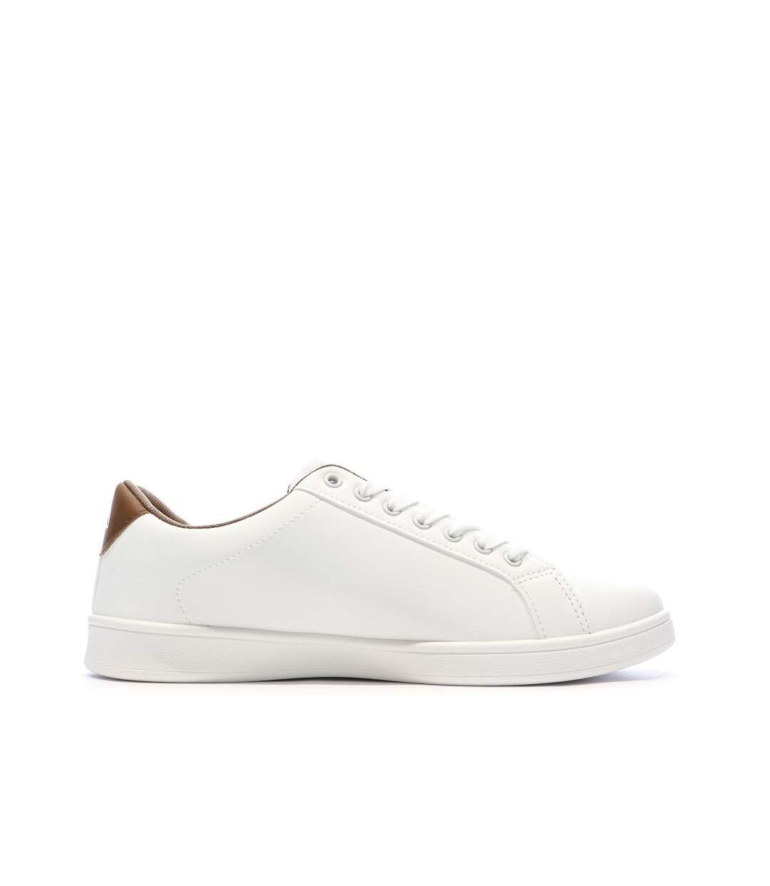 Baskets blanches/marrons homme ellesse defender-2