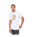 Mens Camostack T-shirt White Duck And Cover-4