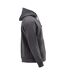 Sweat À Capuche Motif/style Uni Customised Homme Gris Pierre Mascot-3