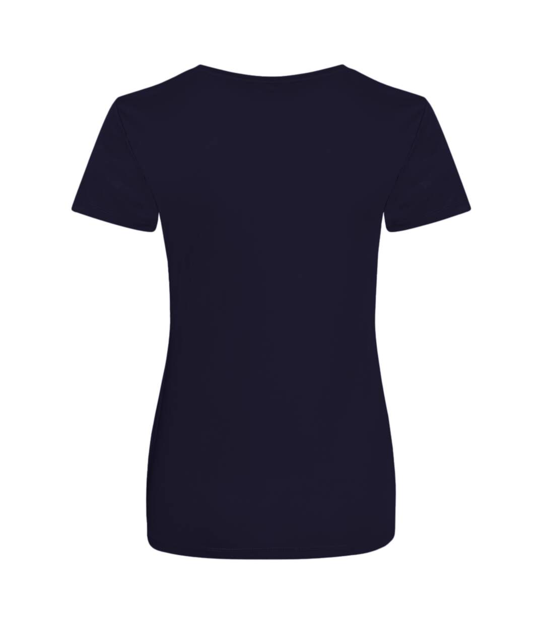 T-shirt femme bleu marine AWDis