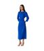 Robe mi-longue femme bleu Principles-1