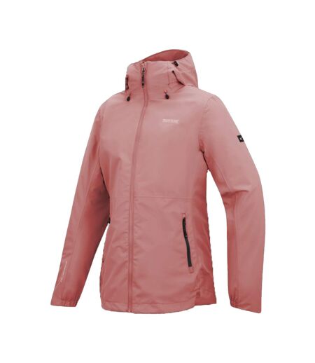 Veste Imperméable À Capuche Hamara Femme Corail Regatta
