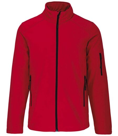 Veste softshell 3 couches - Homme - K401 - rouge