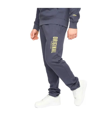 Pantalon De Jogging Kensby Homme Bleu Marine Crosshatch