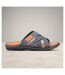 OZABI Sandales homme sangles croisées confort mémoire de forme-3