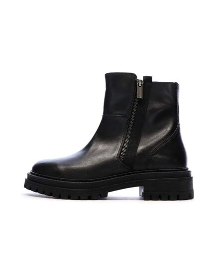 Bottines noir femme geox iridea d26hro
