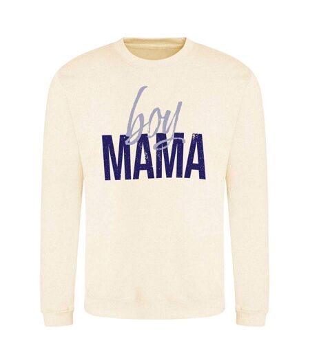 Womens/ladies Day Cotton Sweatshirt White AWD