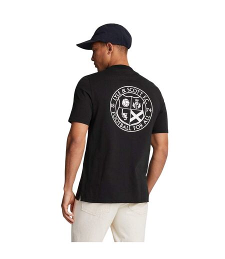 T-shirt Motif Graphique Football For All Homme Noir Lyle & Scott