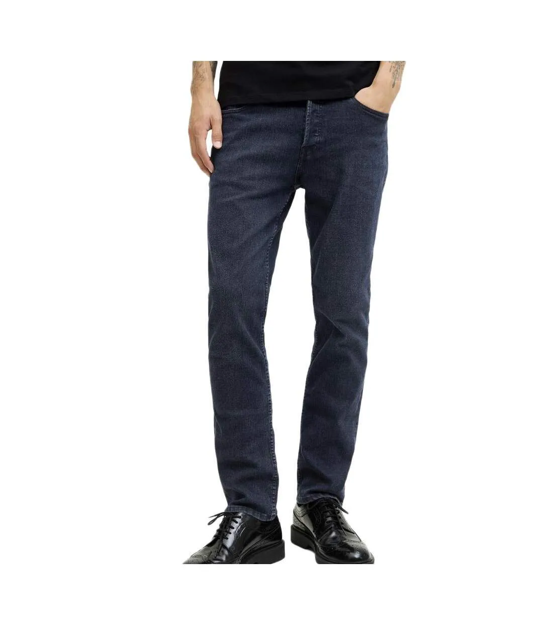 Jean slim bleu homme jack & jones 12289981-1