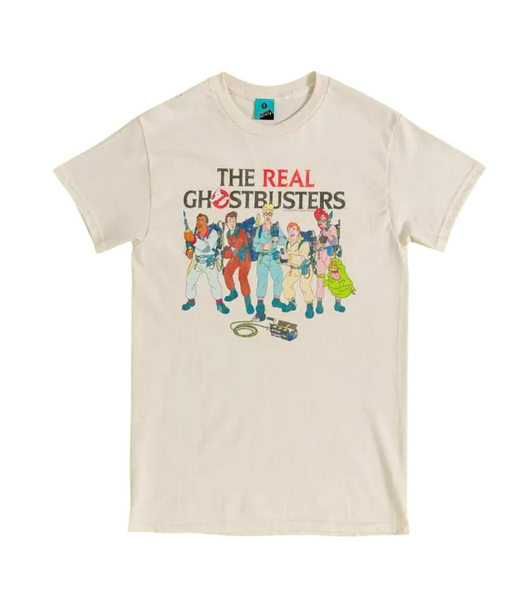 T-shirt Motif/style Personnage Adulte Naturel The Real Ghostbusters-1