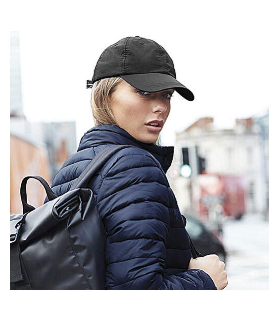 Casquette Imperméable Adulte Unisexe Noir Beechfield-4